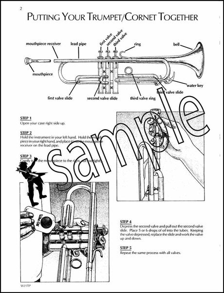 1st sample page from Standard of Excellence Trumpet/Cornet Book 1