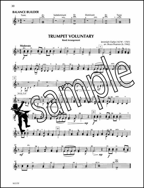 3rd sample page from Standard of Excellence Trumpet/Cornet Book 1