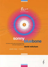 front cover of Sonny Bluebone for Trombone Treble Clef Book/CD by David Mitcham