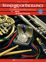 front cover of Standard of Excellence Clarinet Book 1