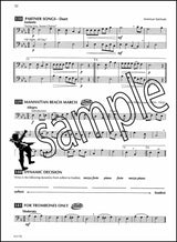 3rd sample page from Standard of Excellence Trombone Bass Clef Book 1