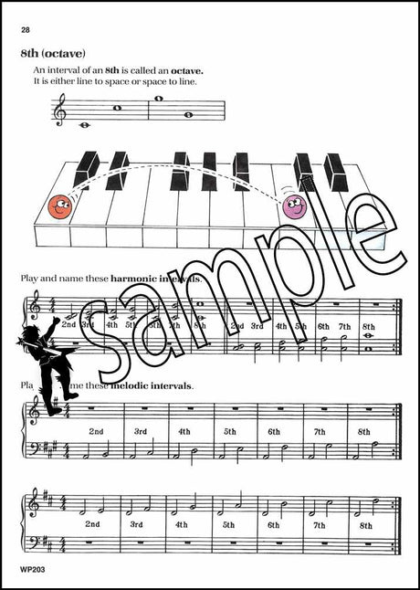 2nd sample page from Bastien Piano Basics Piano Level 3