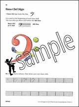 3rd sample page from Bastien Piano Basics Theory & Technique for the Young Beginner Primer A