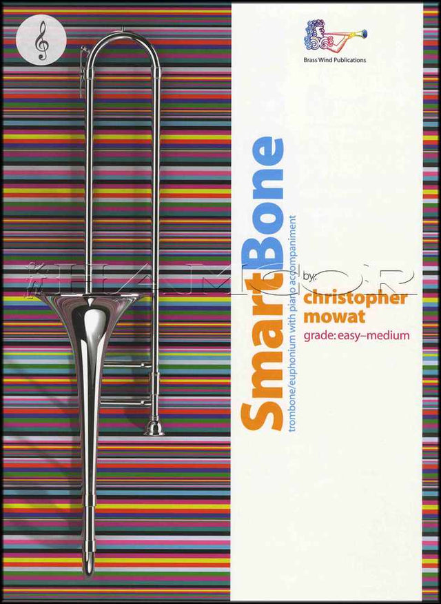 front cover of SmartBone Trombone/Euphonium Treble Clef by Christopher Mowat