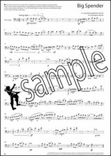 2nd sample page from SmartBone Trombone/Euphonium Bass Clef by Christopher Mowat