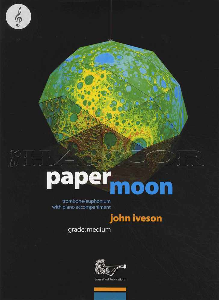 front cover of Paper Moon for Trombone/Euphonium Treble Clef