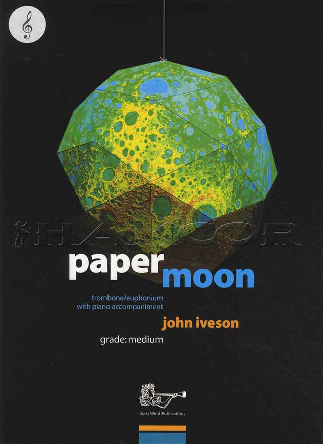 front cover of Paper Moon for Trombone/Euphonium Treble Clef
