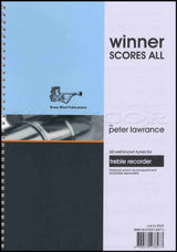 front cover of Winner Scores All for Treble Recorder