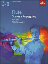 front cover of ABRSM Flute Scales & Arpeggios Grades 6-8