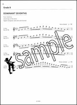 3rd sample page from ABRSM Flute Scales & Arpeggios Grades 6-8