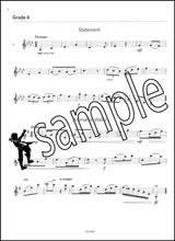 1st sample page from ABRSM Clarinet Sight Reading Grades 6-8