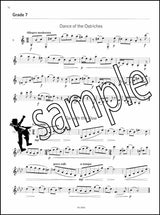 2nd sample page from ABRSM Clarinet Sight Reading Grades 6-8