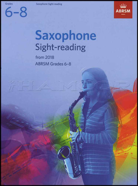 front cover of ABRSM Saxophone Sight Reading Grades 6-8