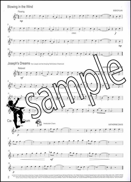 1st sample page from Winner Scores All Saxophone