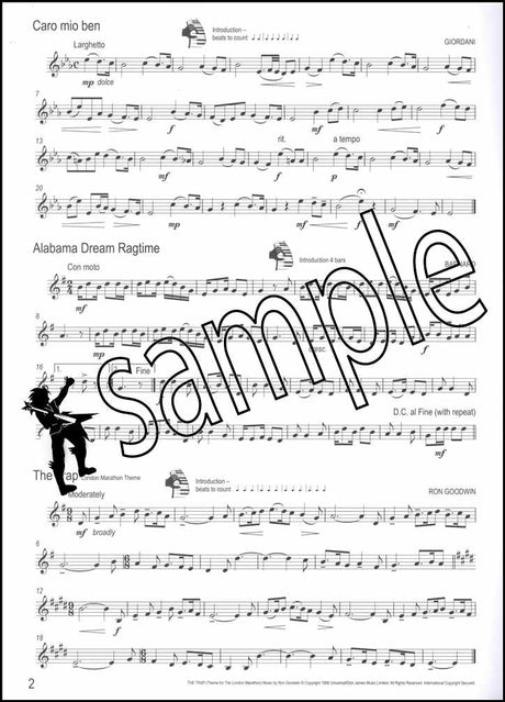 1st sample page from Winning Matrix for Trumpet Eb Horn Euphonium Book Only