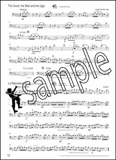 2nd sample page from Winning Matrix for Trombone Bass Clef Book Only