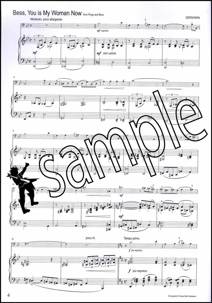 1st sample page from Winning Matrix Piano Accompaniment for Trombone