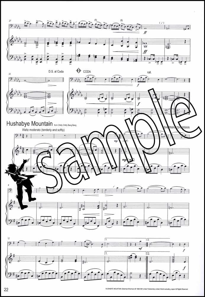2nd sample page from Winning Matrix Piano Accompaniment for Trombone