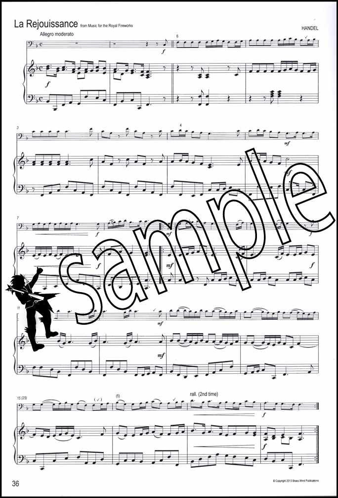 3rd sample page from Winning Matrix Piano Accompaniment for Trombone