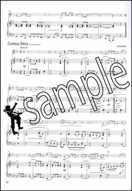 2nd sample page from Winning Matrix Piano Accompaniment for Trumpet