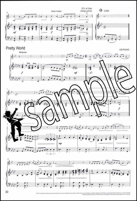 3rd sample page from Winning Matrix Piano Accompaniment for Trumpet