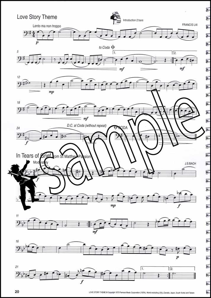 3rd sample page from Easy Winners for Bassoon