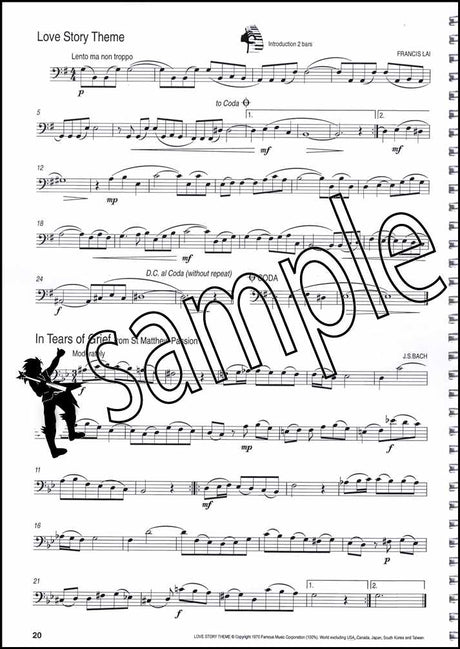 3rd sample page from Easy Winners for Bassoon