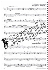 2nd sample page from Smooth Groove for Trombone Treble Clef Book/CD by Don Blakeson
