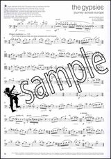2nd sample page from Across the Pond 2 for Trombone Bass Clef Book/CD by Jim McMillen