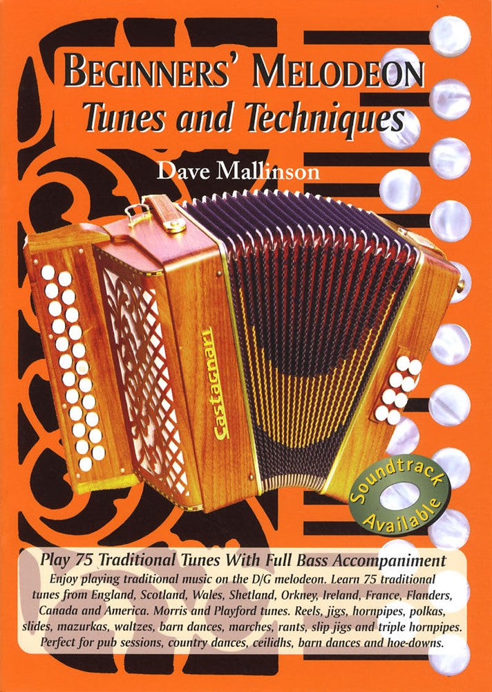 front cover of Beginners Melodeon Tunes & Techniques