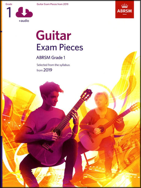 front cover of ABRSM Guitar Exam Pieces Grade 1 Book/Audio