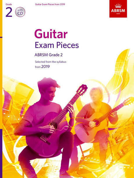 front cover of ABRSM Guitar Exam Pieces Grade 2 Book/CD