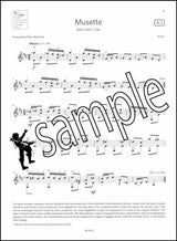 1st sample page from ABRSM Guitar Exam Pieces Grade 5 Book/CD