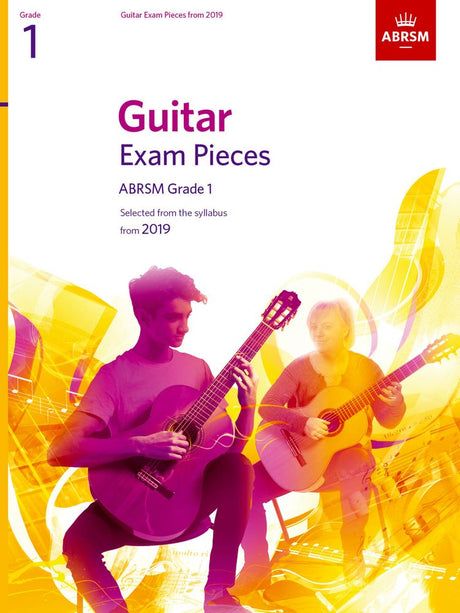 front cover of ABRSM Guitar Exam Pieces Grade 1 Book Only