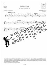 2nd sample page from ABRSM Guitar Exam Pieces Grade 1 Book Only