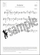 2nd sample page from ABRSM Guitar Exam Pieces Grade 3 Book Only