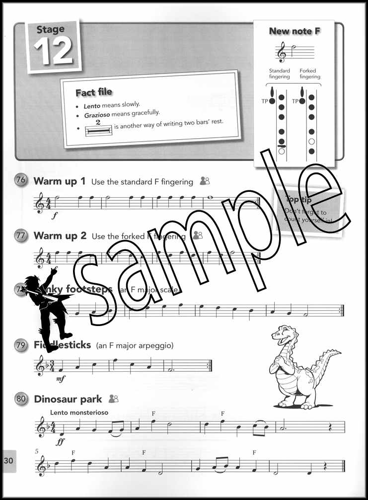 2nd sample page from Paul Harris's Oboe Basics