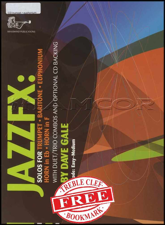 front cover of JazzFX Solos for Trumpet Book/CD by Dave Gale