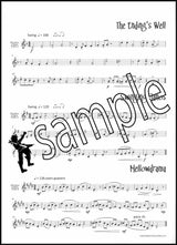 1st sample page from JazzFX Solos for Trumpet Book/CD by Dave Gale
