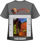 front cover of JazzFX Solos for Trumpet Book/CD by Dave Gale on a size guide