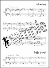 2nd sample page from JazzFX Solos for Horn in Eb Book/CD by Dave Gale