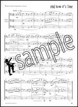 3rd sample page from JazzFX Solos for Trombone Bass Clef Book/CD by Dave Gale