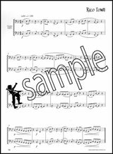 2nd sample page from JazzFX Solos for Tuba Bass Clef Book/CD by Dave Gale