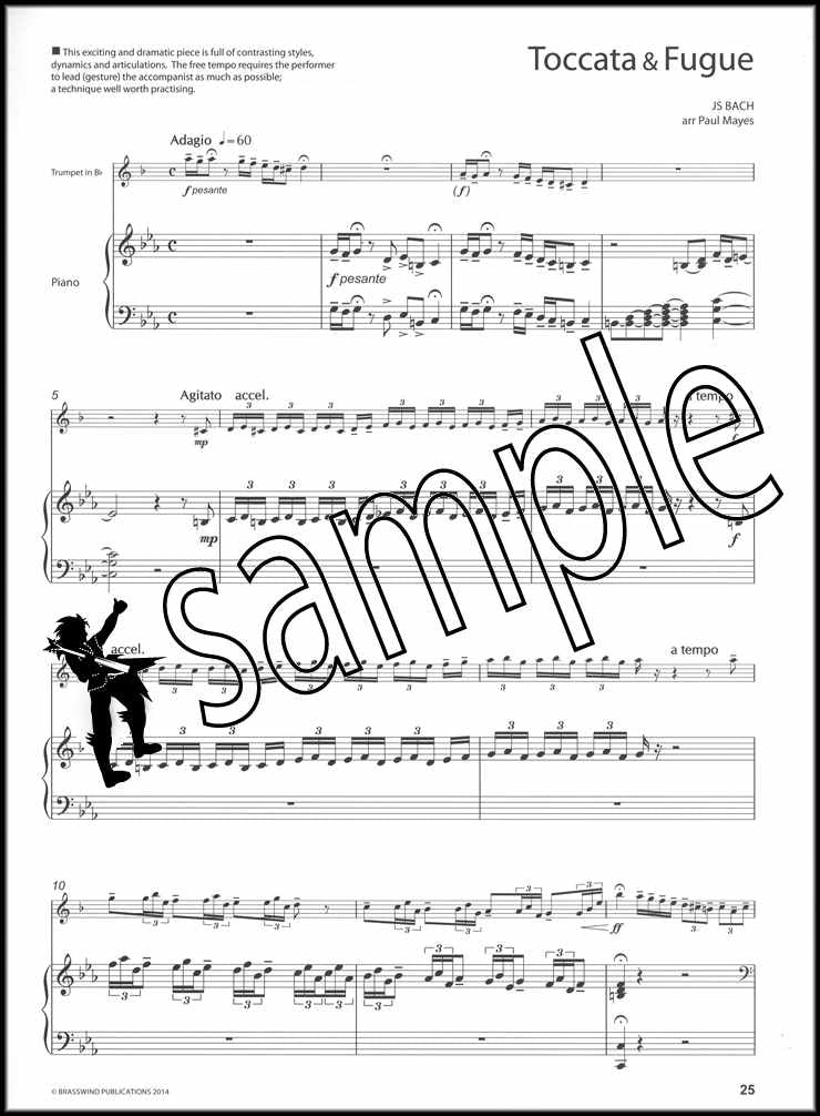 3rd sample page from On The Darkside Trumpet