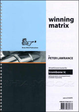 front cover of Winning Matrix Trombone Treble Clef Book Only