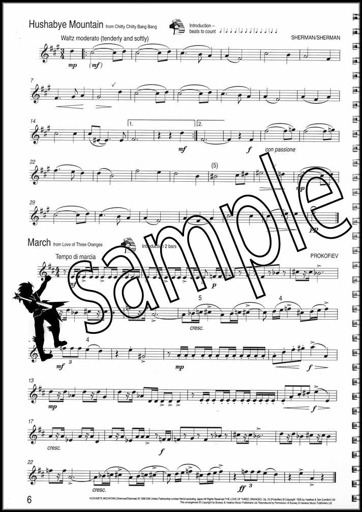 2nd sample page from Winning Matrix Trombone Treble Clef Book Only
