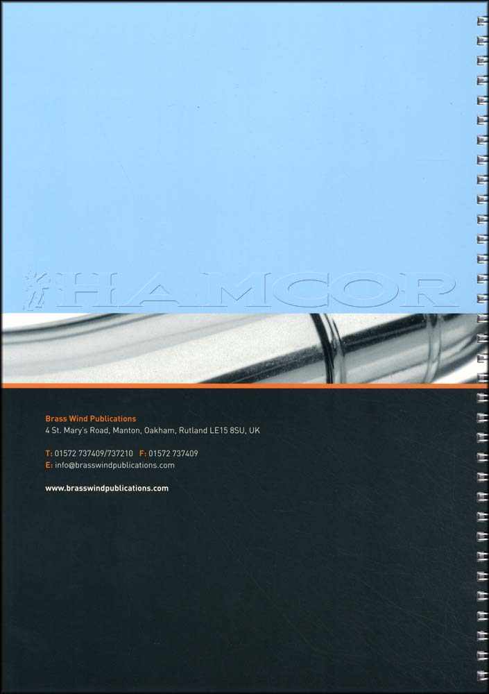 back cover of The Music of Jim Parker for Tuba Bass Clef