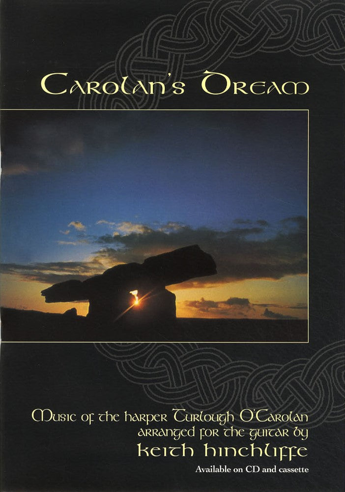 front cover of Carolan's Dream Arranged for Guitar