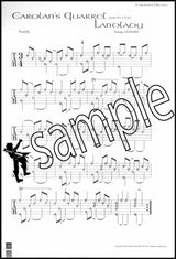 3rd sample page from Carolan's Dream Arranged for Guitar