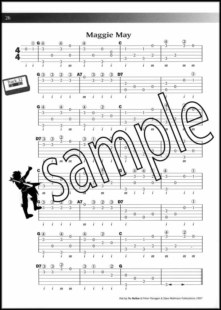 3rd sample page from Pick Up The Guitar